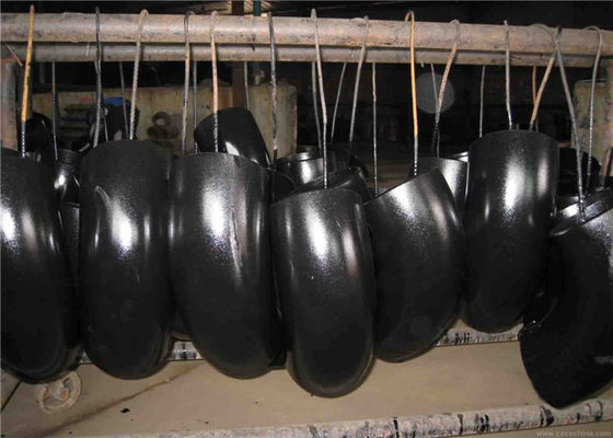Sch80 Astm A105 Złączki rurowe Kolanko 8 cali Sgp En10253