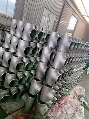 Q235 Q215 Trójnik ze stali węglowej ANSI A234 WPB 1/8 &quot;do 2&quot; cynkowanie na gorąco
