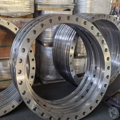 OEM ASTM A105 Kute stalowe kołnierze SCH80 Odporna na rdzę powierzchnia oleju