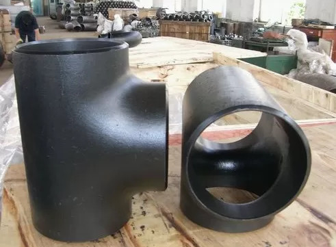 ANSI B16.9 ASTM A234WPB Równy trójnik ze stali węglowej 3 '' 5 '' 10 '' Ocynkowany trójnik redukujący