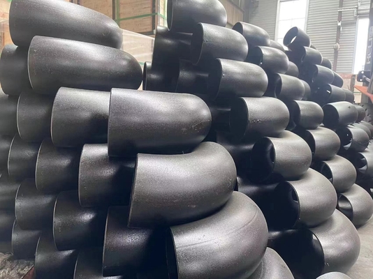 ASME A234 4-calowy kolanko 45 stopni BV SGS Spawanie odlewnicze do urządzeń hydraulicznych