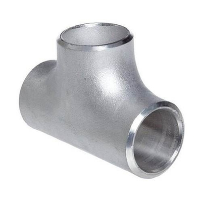 SS304 SS321 SS316L Złączki do spawania doczołowego TEE 2 &quot;czarny obraz