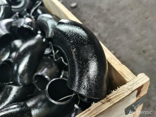 Kolanko ze stali węglowej 45 90-stopniowe kolanko do spawania doczołowego do instalacji rurociągów