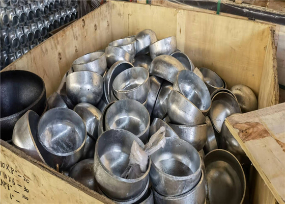 Okrągła zaślepka do rur ze stali węglowej 0,5 - 20 mm ANSI / ASME B16.9