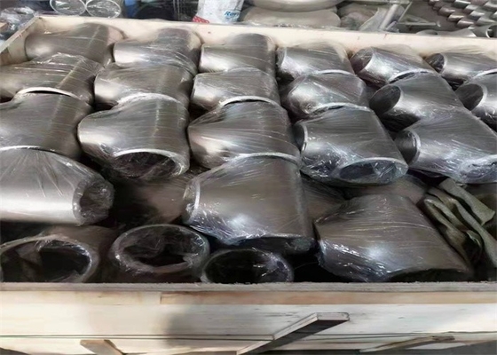 P245G Trójnik ze stali węglowej Bezszwowy równy trójnik DIN EN ASME GOST GB Q235